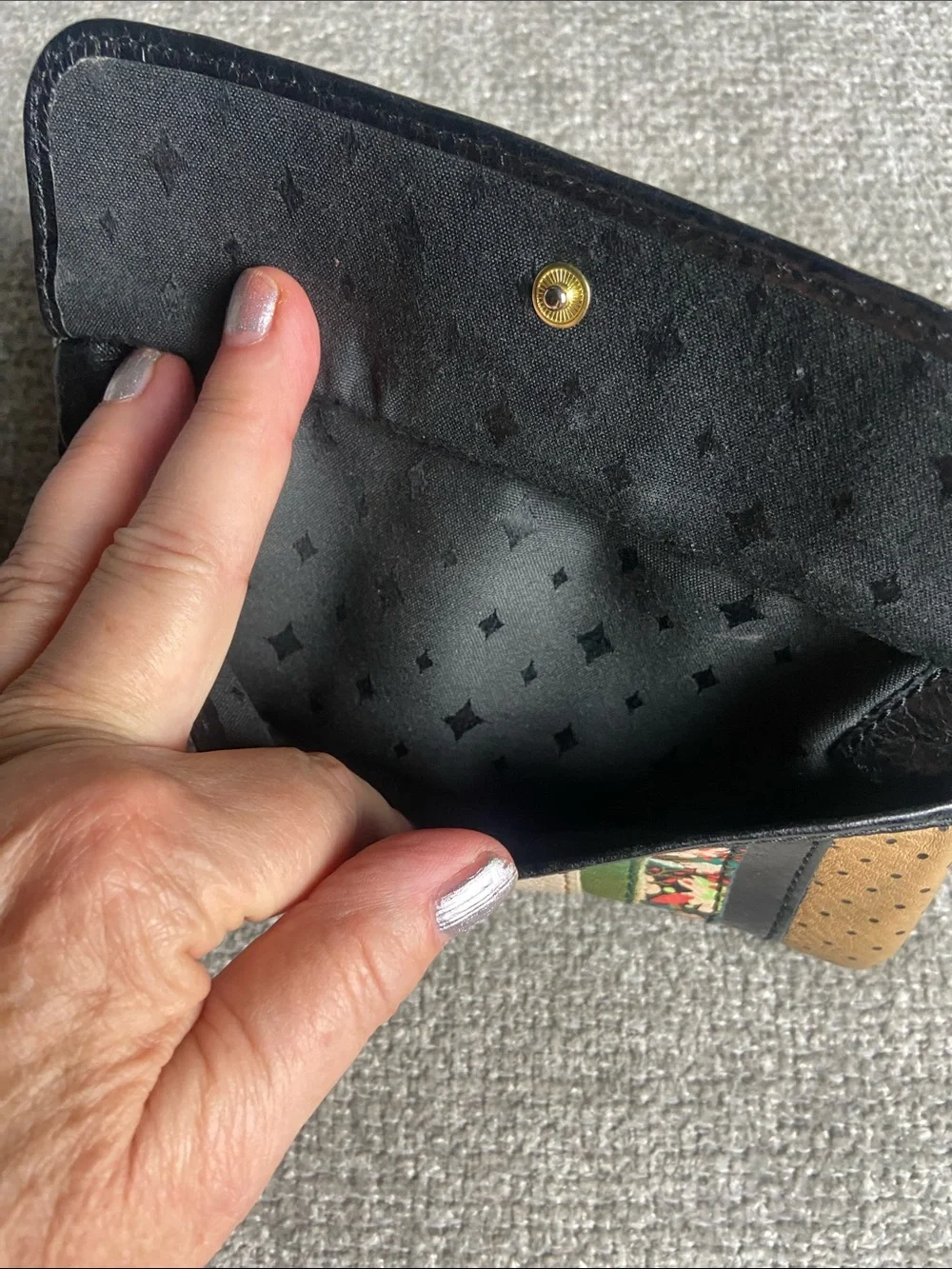 Fossil leather wallet